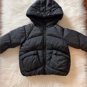 Zara Kids Black Puffer Jacket